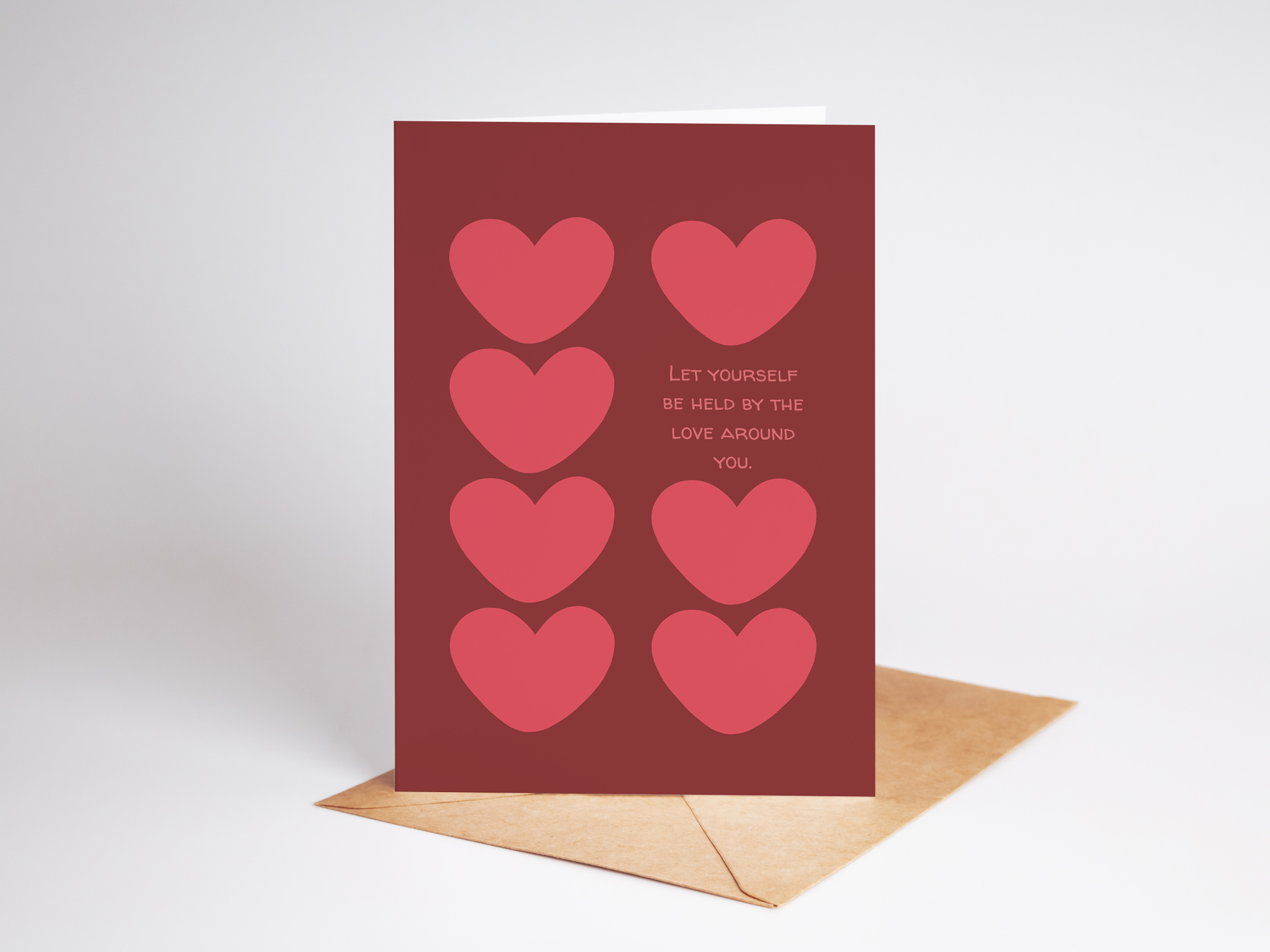 Let Yourself Be Held By The Love Around You | Comfort and Encouragement Collection 13