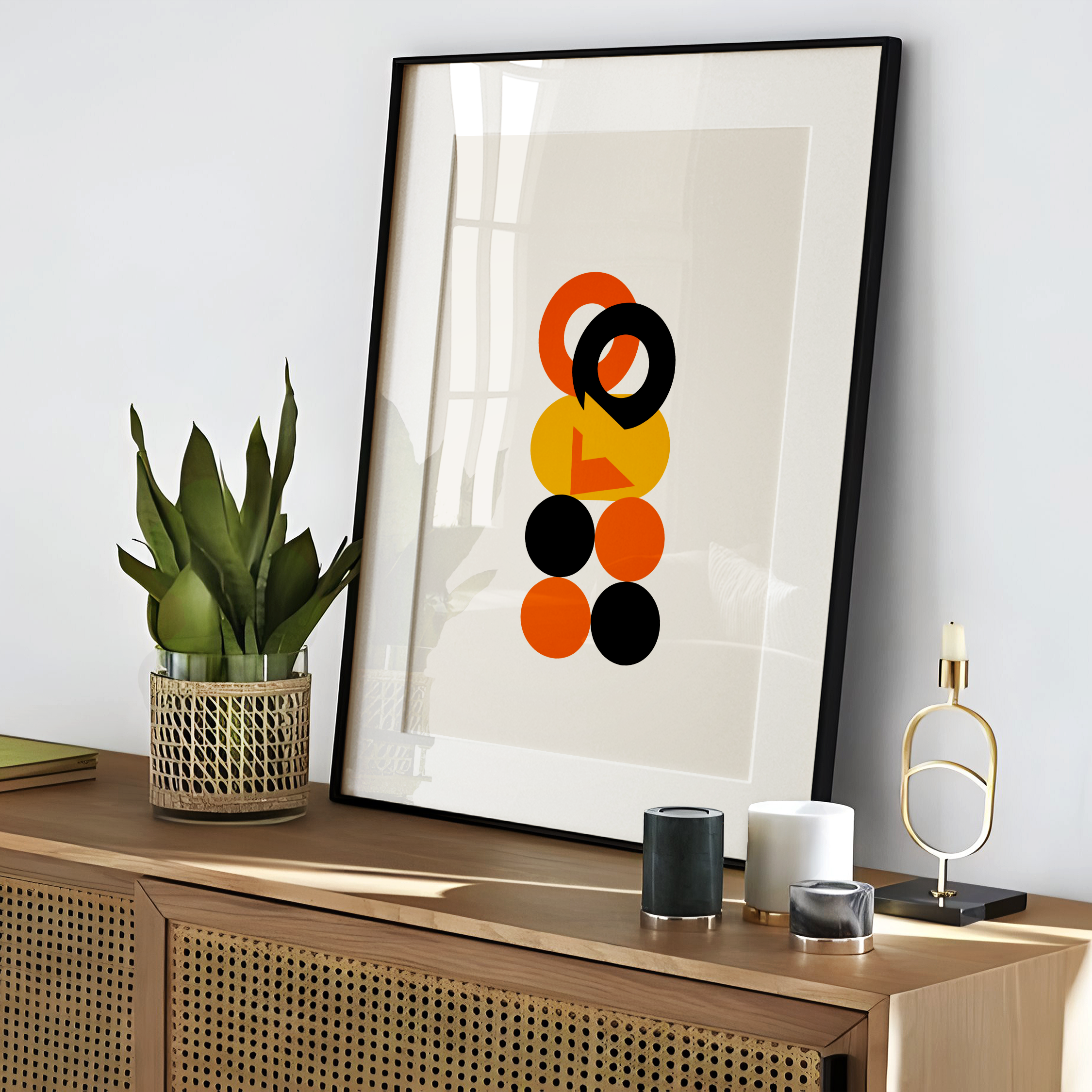 2 Rings Abstract