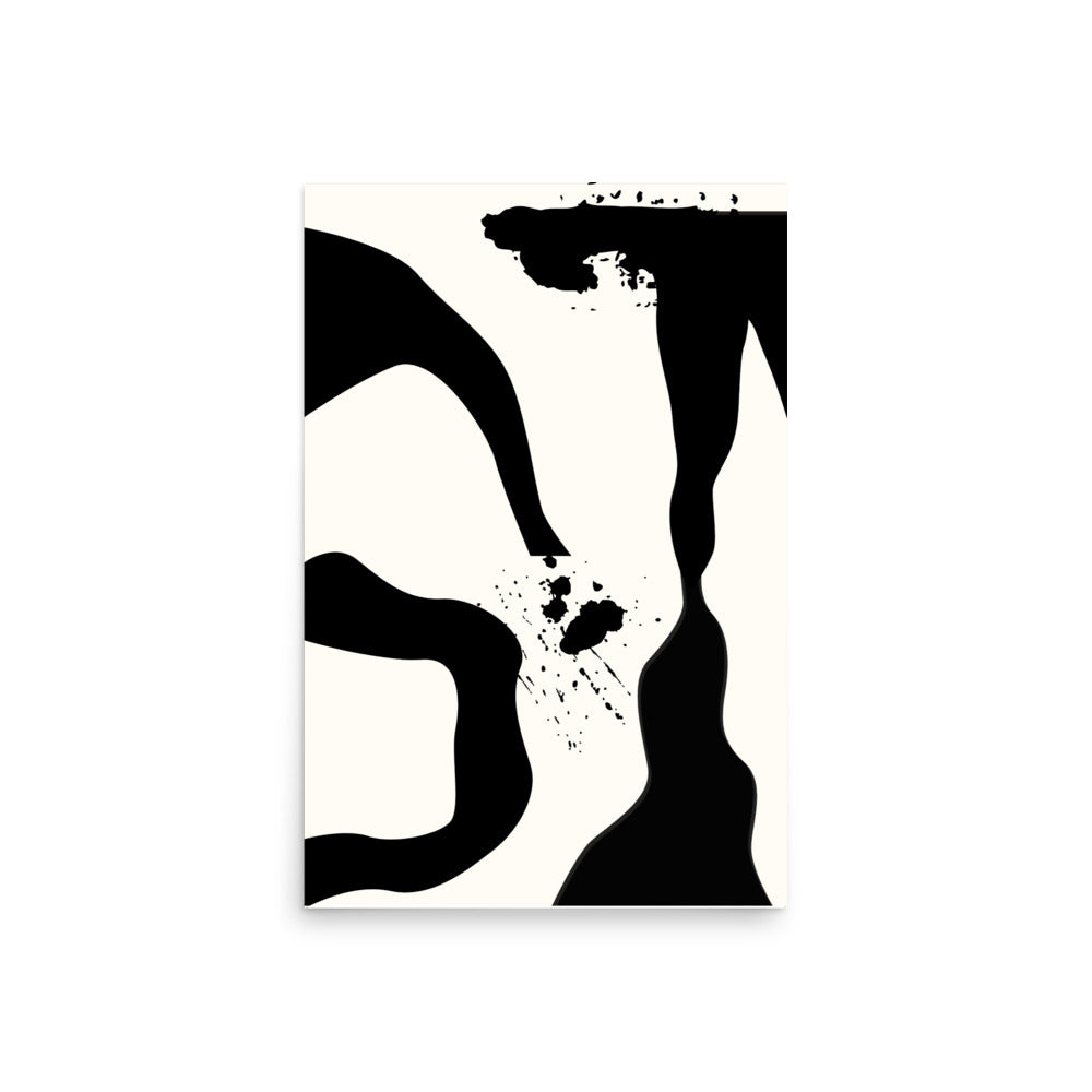 Abstract Black Marks