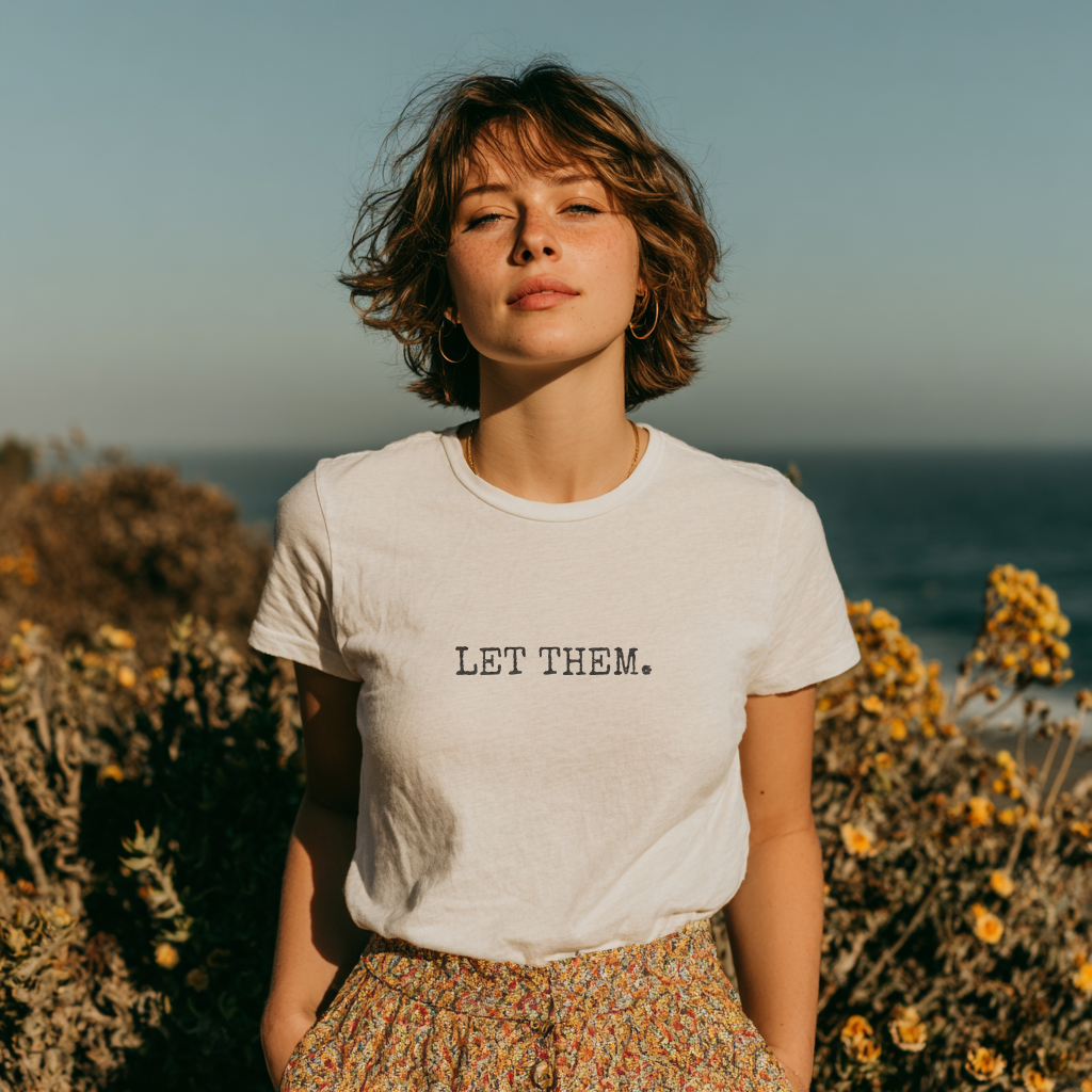 “Let Them.” Peace in Letting Go T-Shirt