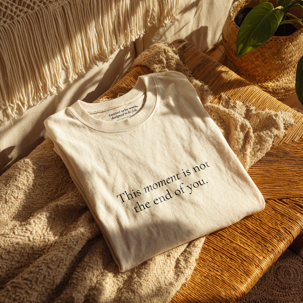 “Not the End of You.” Resilient Reminder Affirmation Shirt