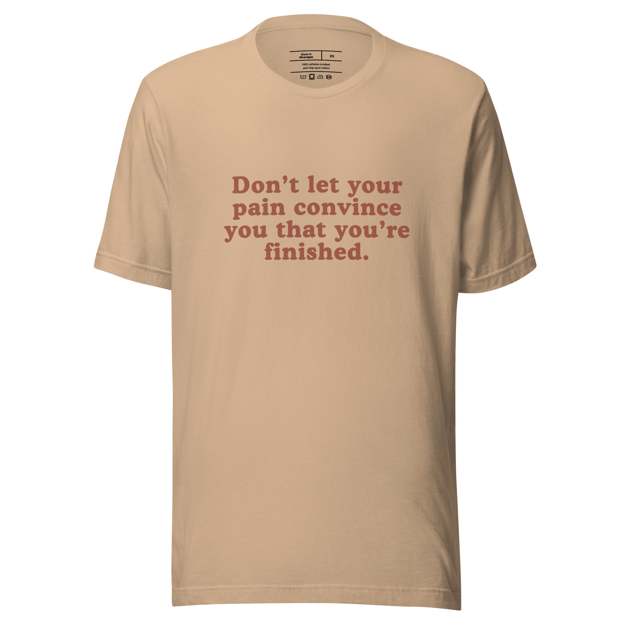 "Don’t Let Pain Define You" Inspirational T-Shirt
