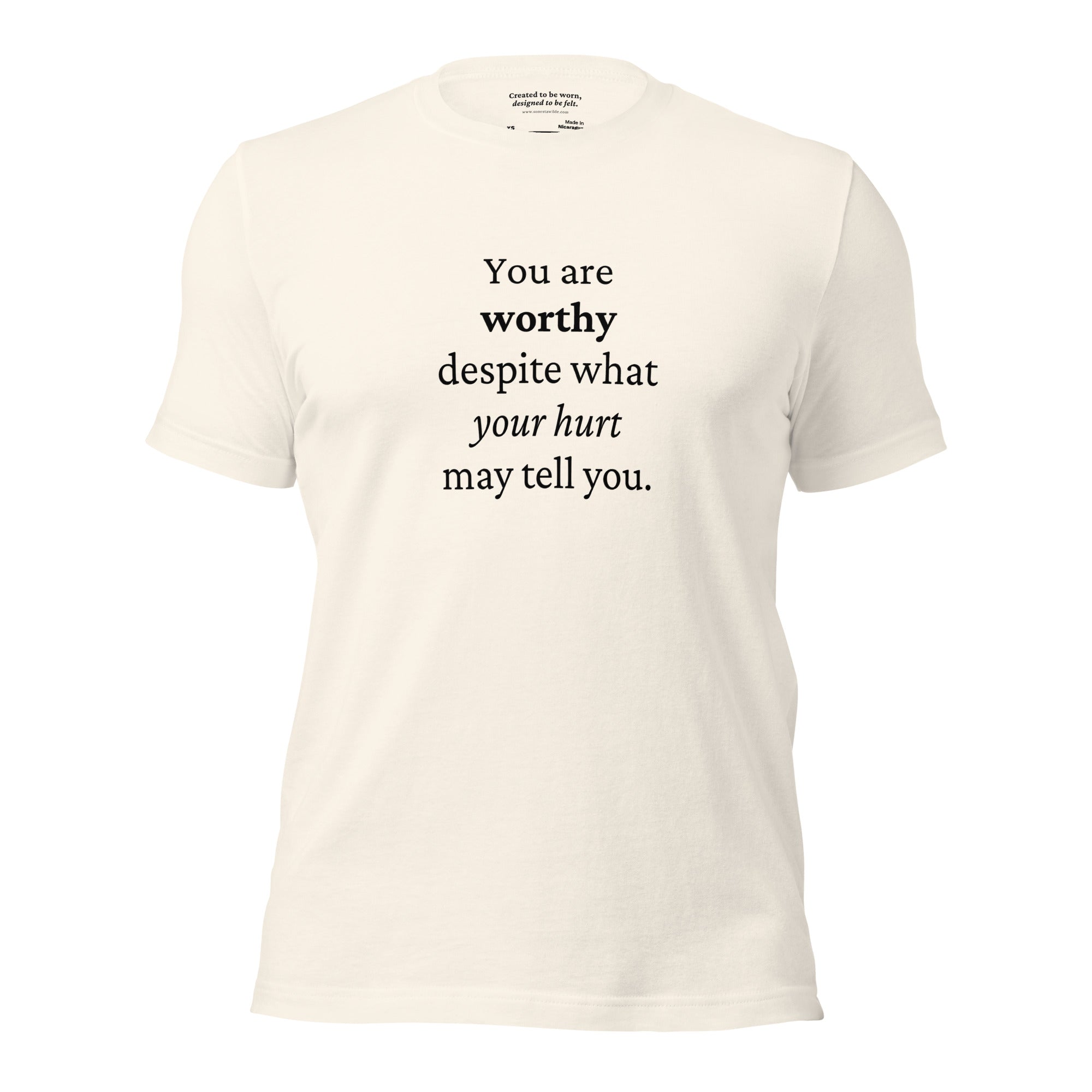 "My Worth Isn’t Up for Debate" Self-Worth Affirmation T-Shirt