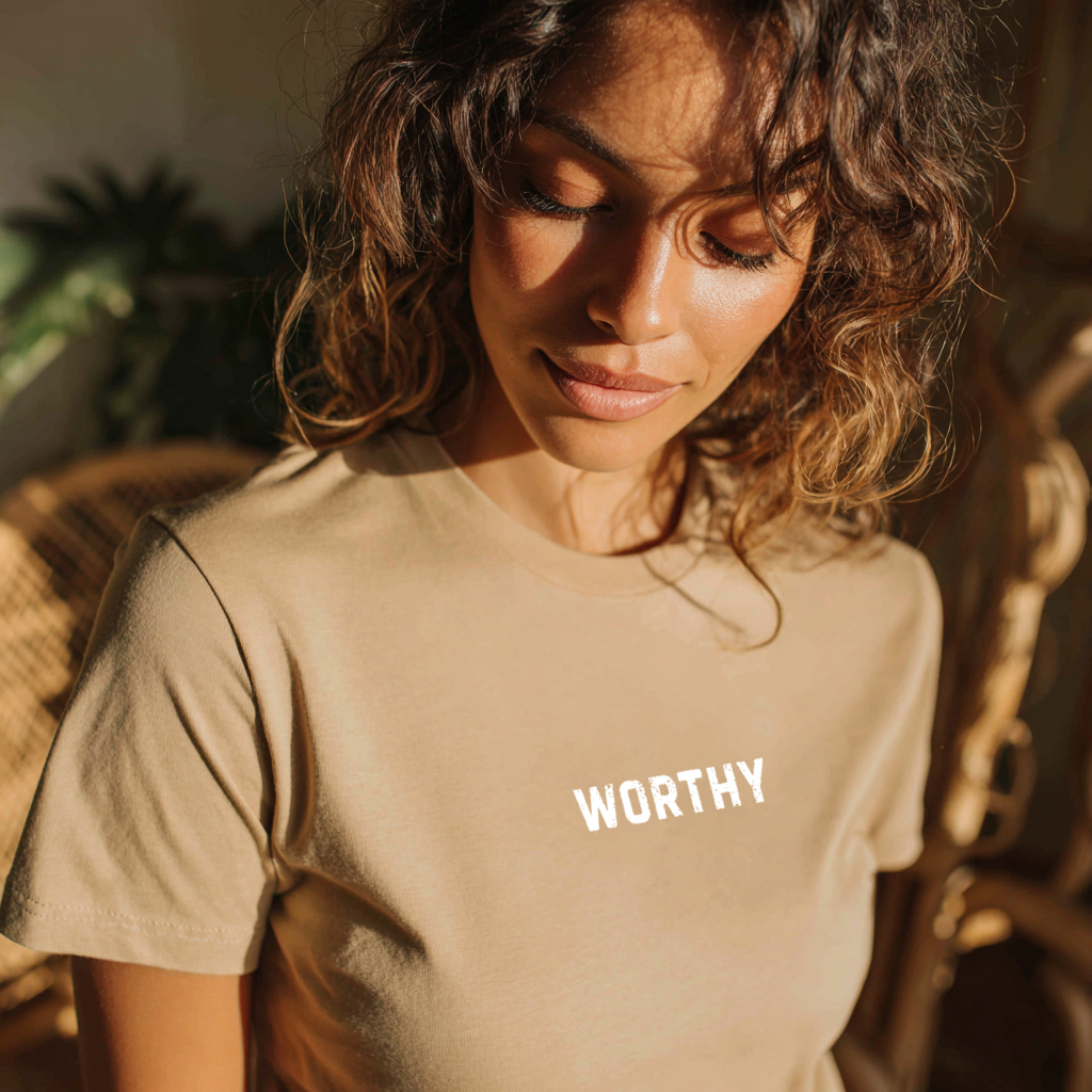 “Worthy” Statement Edition T-Shirt | With Back