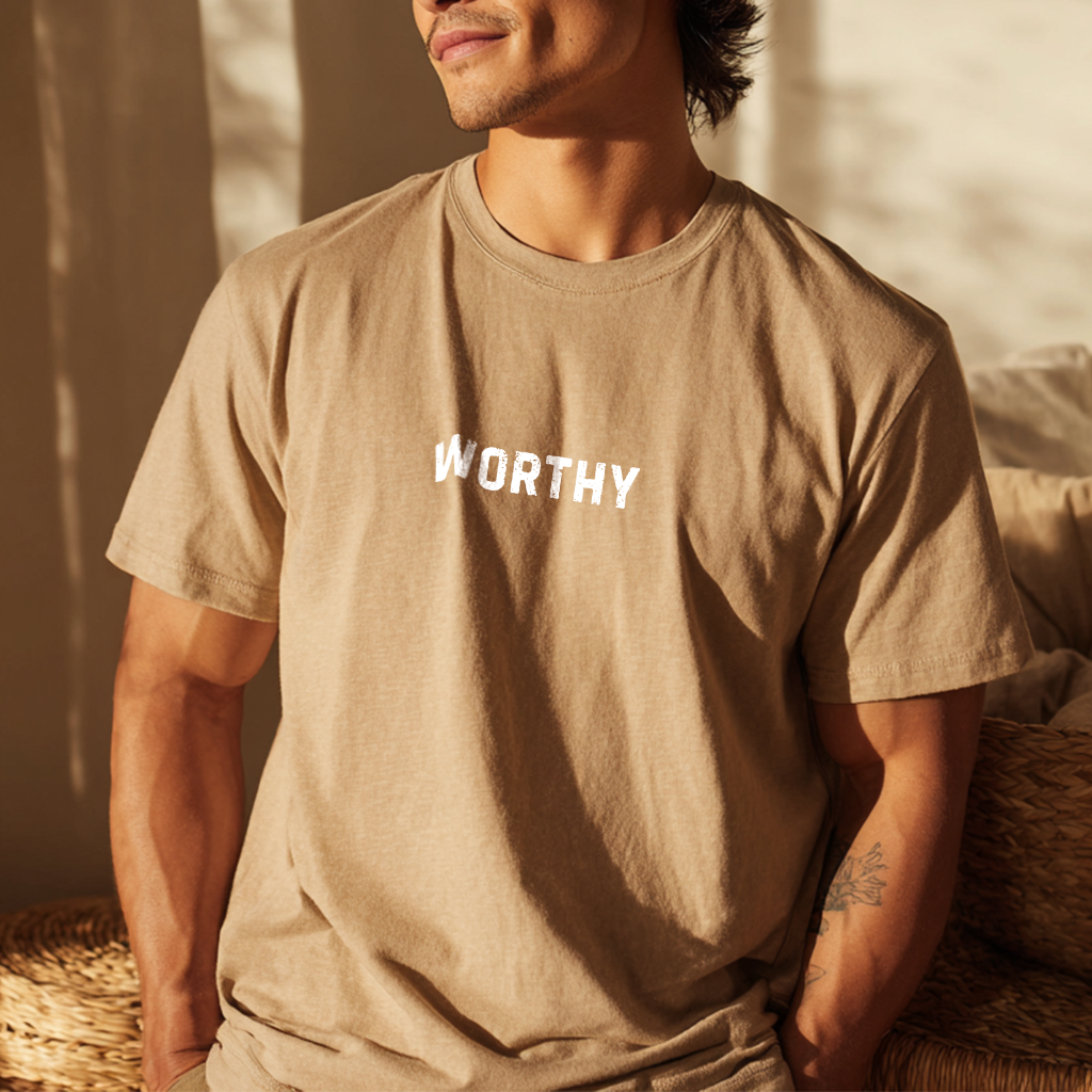 “Worthy” Statement Edition T-Shirt | With Back