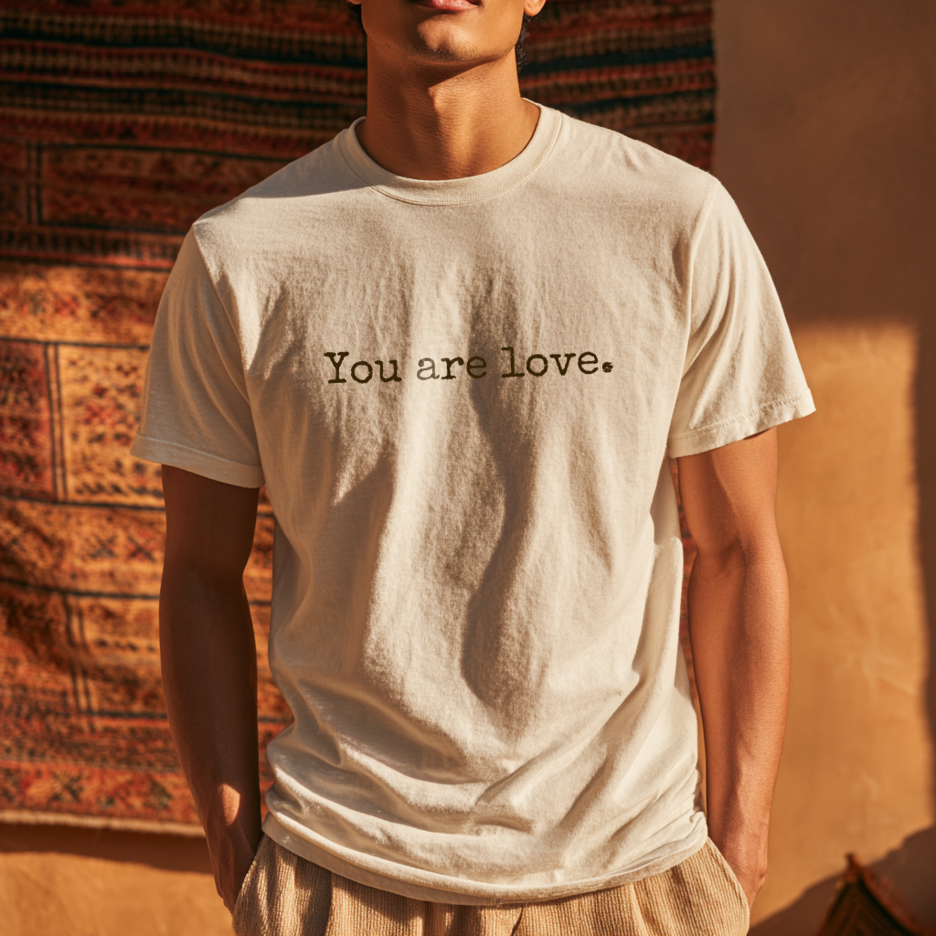 "You are love." Gentle Reminder T-Shirt