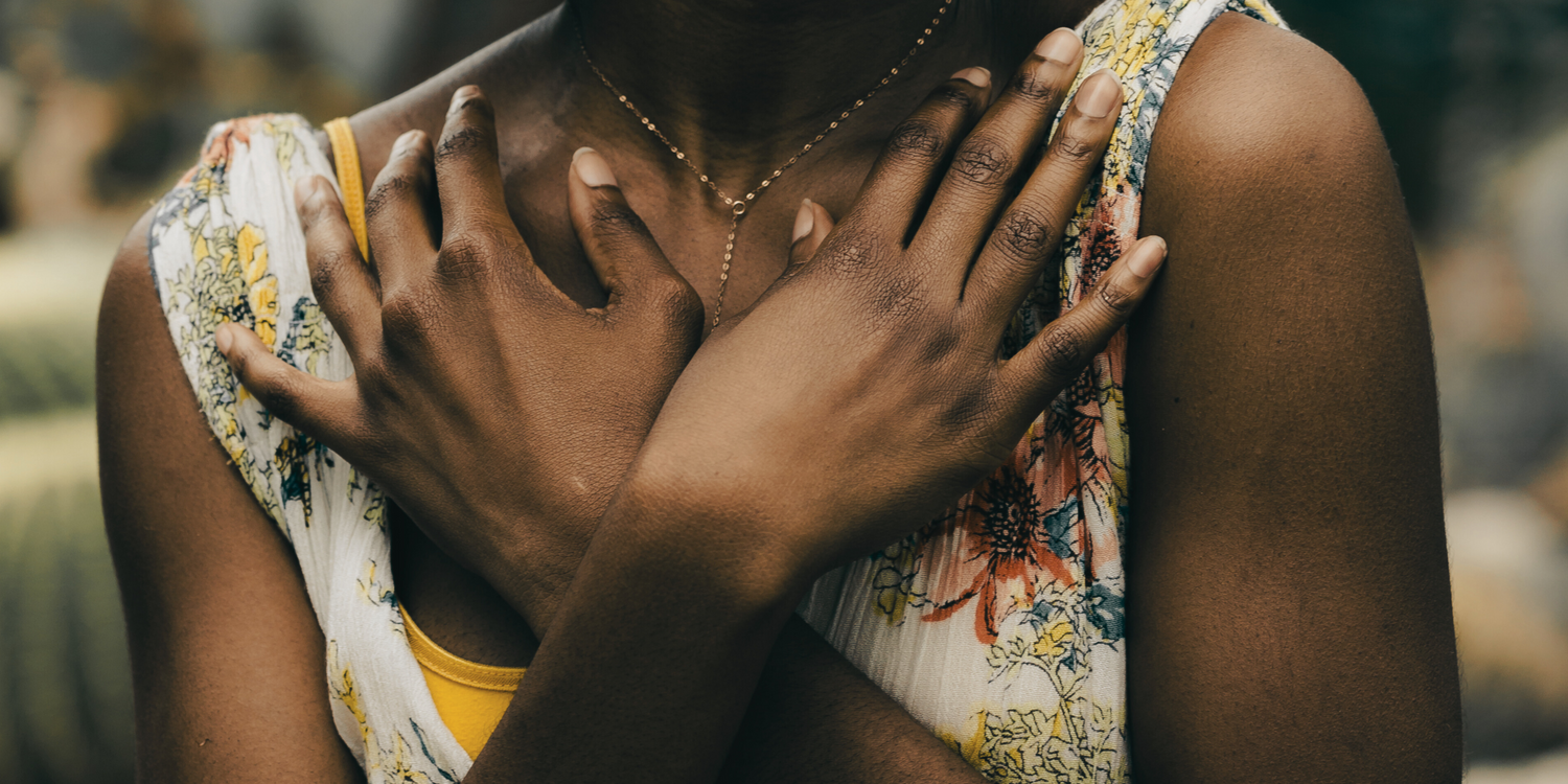 Hand on heart