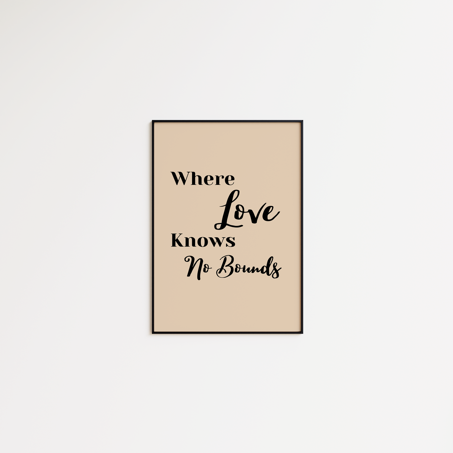 Where Love Knows No Bounds