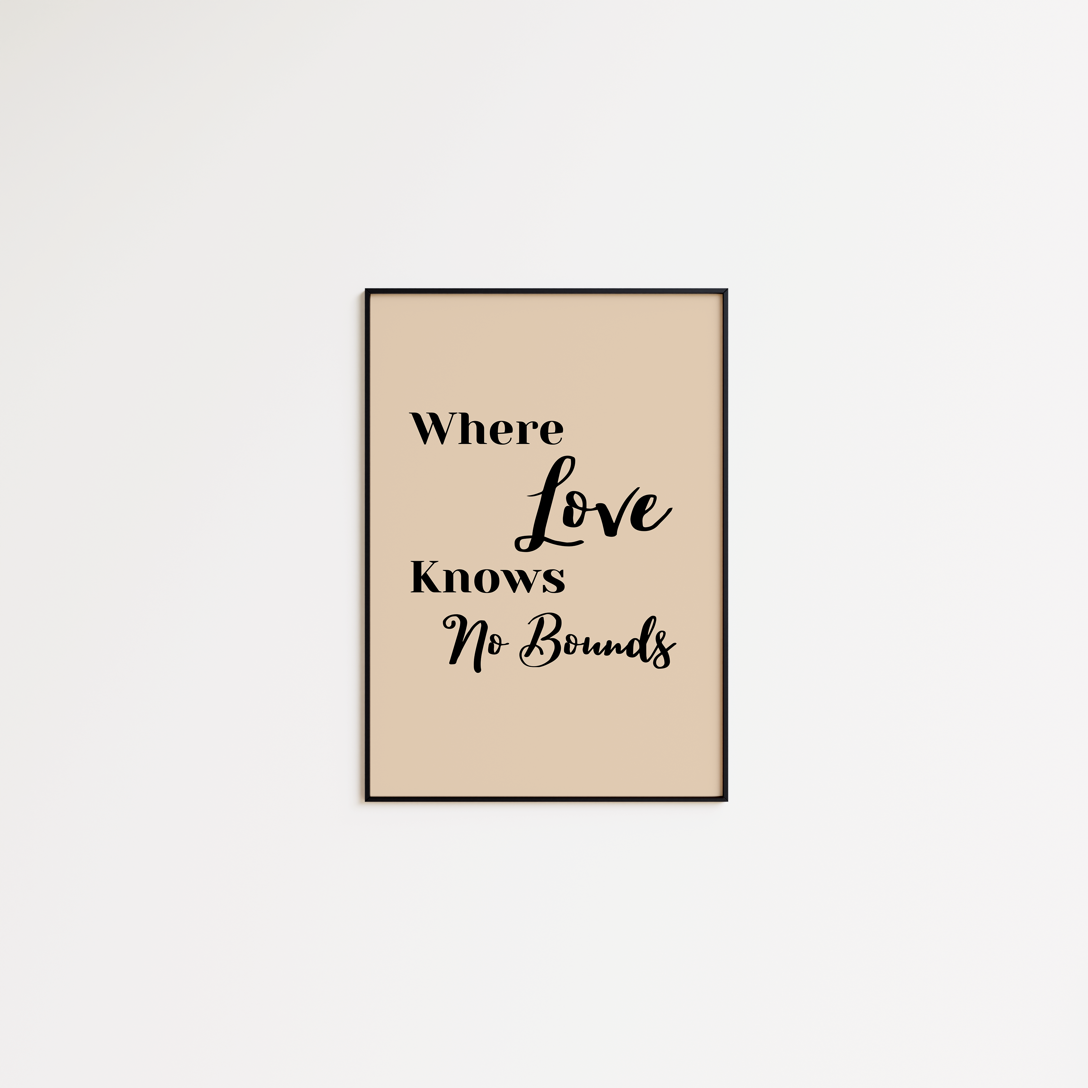 Where Love Knows No Bounds