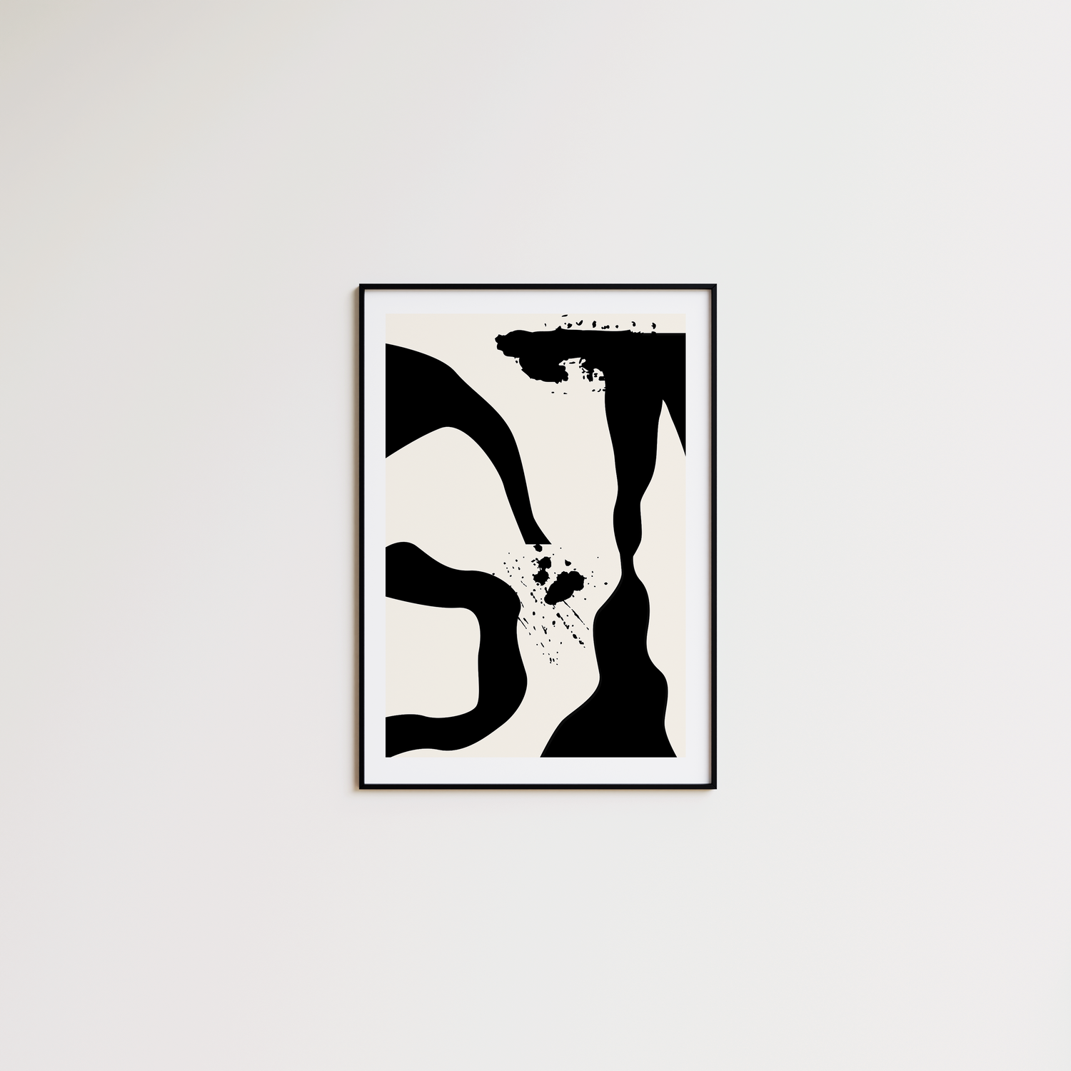 Abstract Black Marks