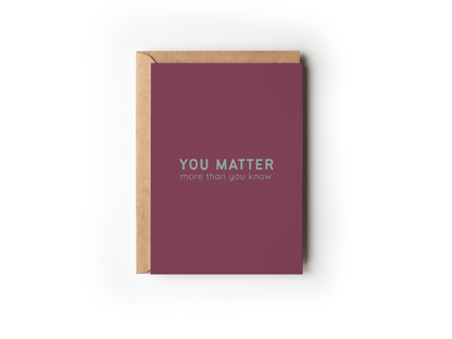 You Matter | Mental Health Collection 6