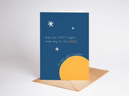 Darkest Nights Make Way for Sunrise | Mental Health Collection 1