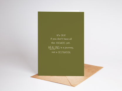 Healing is a journey, not a destination | Mental Health Collection 4