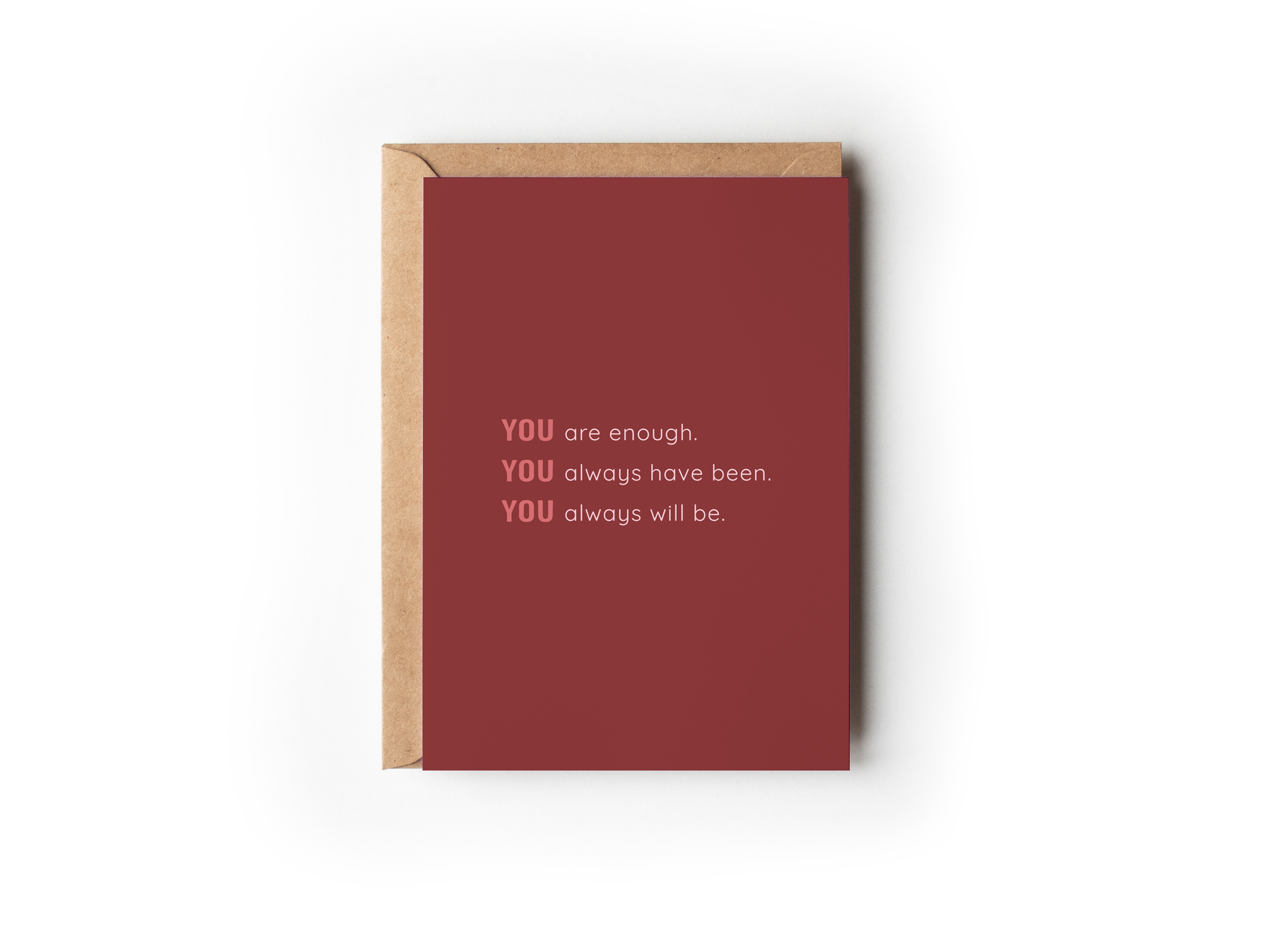 You Are Enough | Mental Health Collection 5