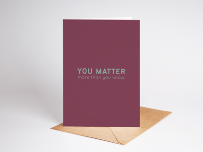 You Matter | Mental Health Collection 6