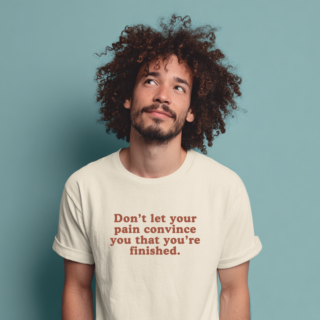 &quot;Don’t Let Pain Define You&quot; Inspirational T-Shirt