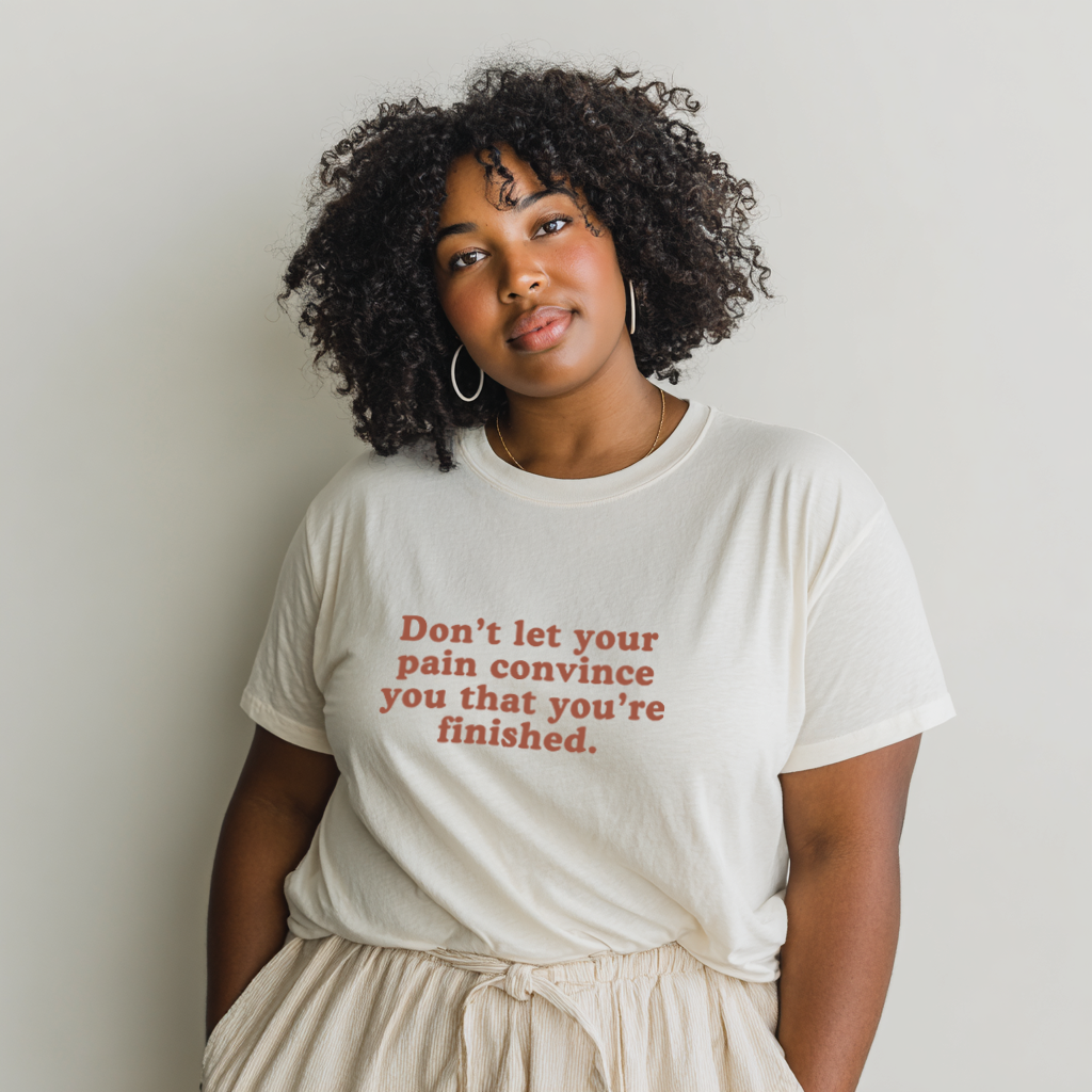 &quot;Don’t Let Pain Define You&quot; Inspirational T-Shirt