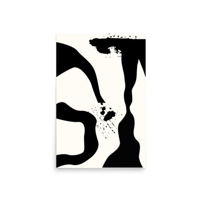 Abstract Black Marks