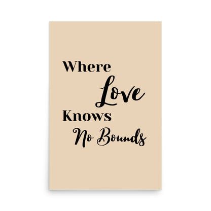 Where Love Knows No Bounds