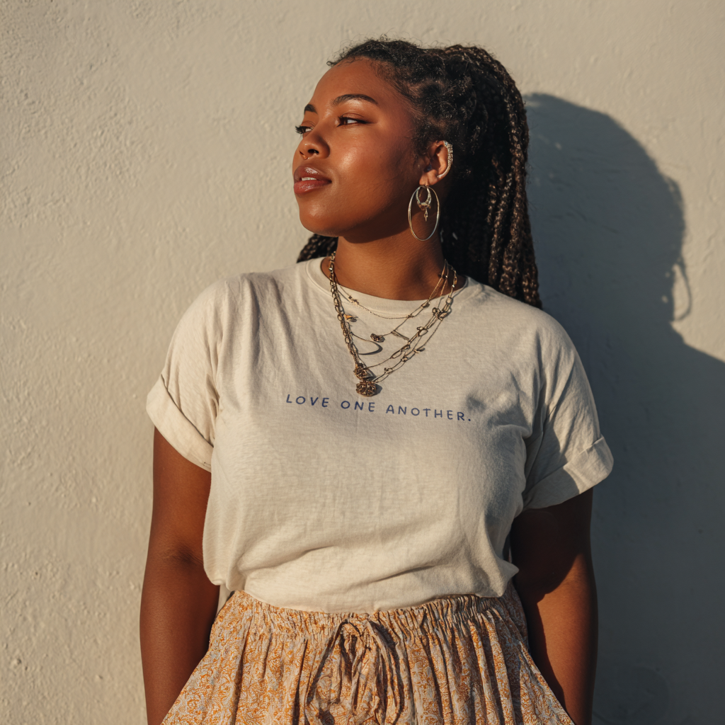 &quot;Love One Another.&quot; Gentle Reminder T-Shirt