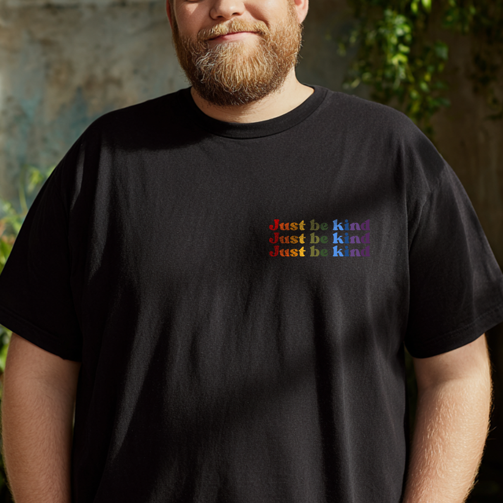Rainbow "Just be kind" Everyday Edition T-Shirt