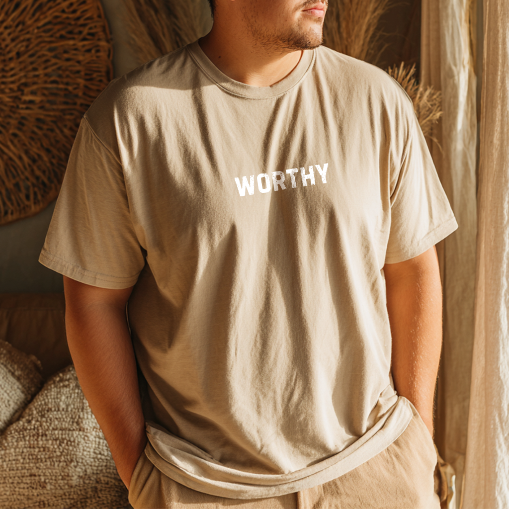 “Worthy” Statement Edition T-Shirt | With Back