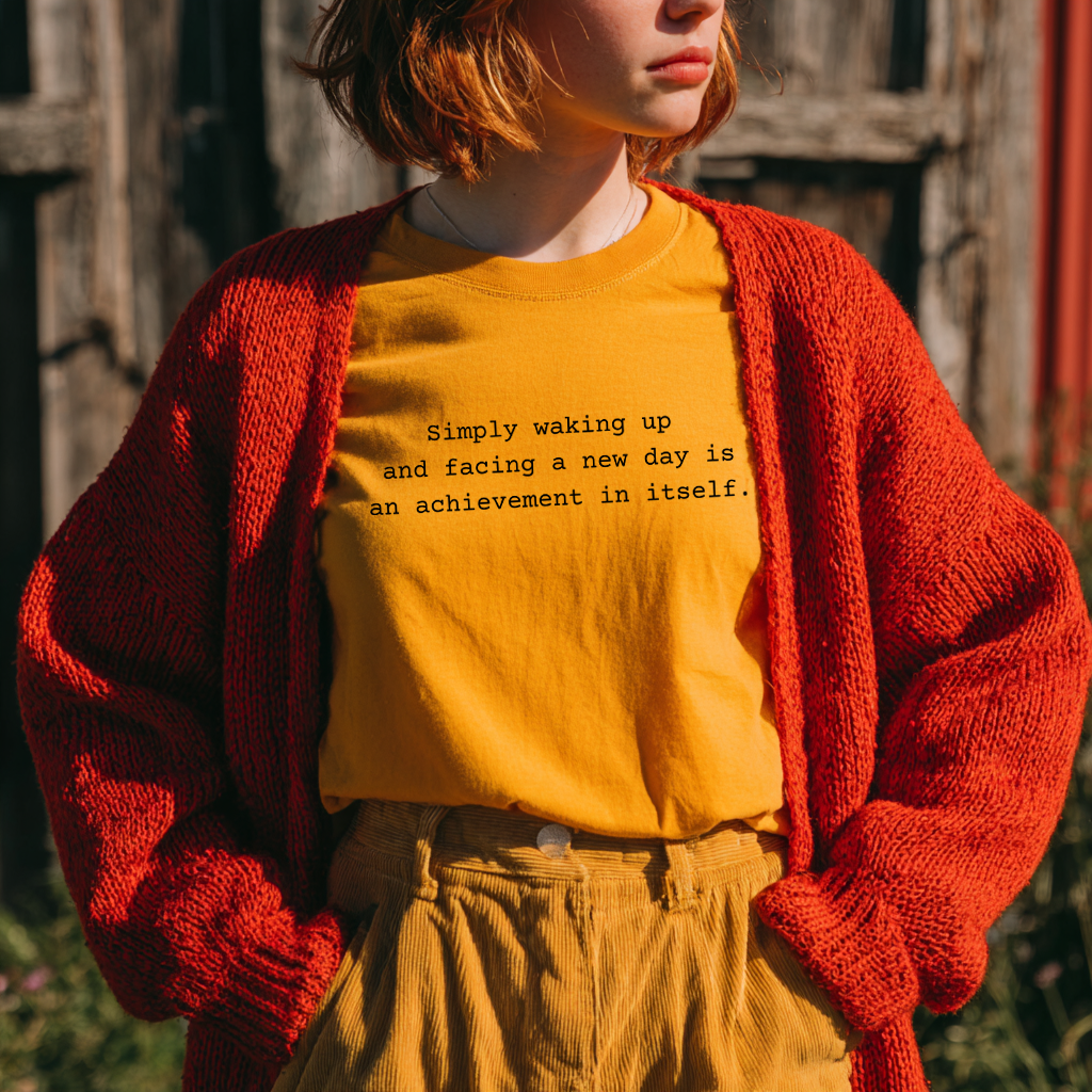 "Each Day You Rise" Gentle Reminder T-Shirt