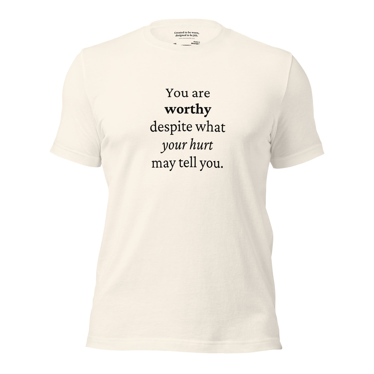 &quot;My Worth Isn’t Up for Debate&quot; Self-Worth Affirmation T-Shirt